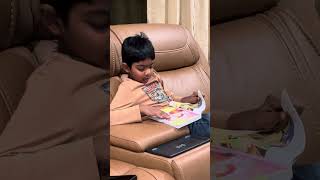 Srihan reading book [upl. by Sowell]