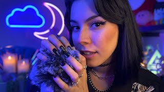 ASMR Singing you to sleep  head scratchies 🌙🎶🤍 [upl. by Atelra]