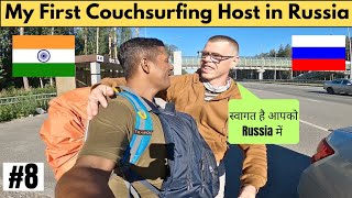 First Couchsurfing Experience in Russia Russia Vlog [upl. by Aneladdam421]