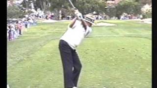 Raymond Floyd Great 6 iron 1993 slo mo by Carl Weltywmv [upl. by Dranal474]