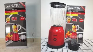 Skoedi 2 in 1 Blender and Grinder  500 watts  2 Power Button  15 liter Jar viral shorts [upl. by Enelyw]