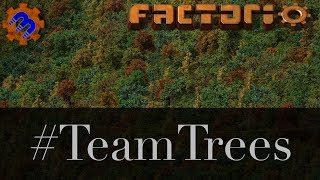 Planting 20 MILLION trees in Factorio for TeamTrees [upl. by Ahsratal517]