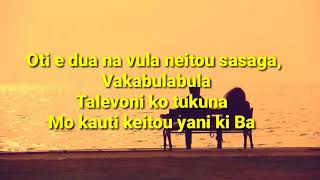 The West Fiji  Au Sa Tatau Lyrics [upl. by Torhert]