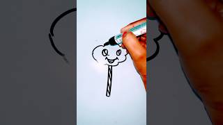 Cartoon cotton candy drawing kidsdrawing howtodraw shorts ​⁠ PalakEducationArts [upl. by Alistair236]