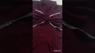 New neck Design frock  frock new neck silai  neck  short viral trending neck frock [upl. by Philip977]