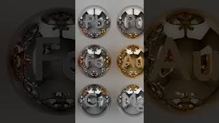 Physically Based Cycles Metal Shaders  Blender Materials and Textures Pack shorts [upl. by Ihcelek464]