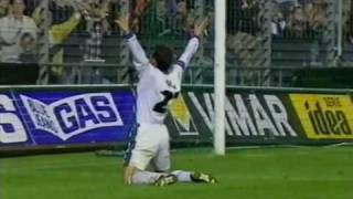 19971998 Coppa UEFA  Neuchatel Xamax vs Inter 02 [upl. by Tupler]