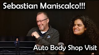 Sebastian Maniscalco  Visiting the Auto Body Shop  REACTION [upl. by Rehttam]