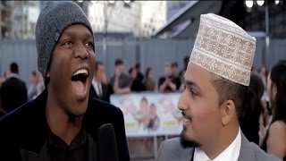 PAKISTANI Interviewing KSI CASPAR LEE JOE WELLER DEJI Laid in America premiere [upl. by Eugen]