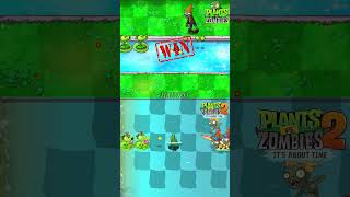 Pvz vs Pvz 2  Two Repeaters amp Tangle Kelp Plant Vs Dolphin Rider Zombie Team shorts [upl. by Llenaj]