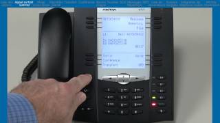 Mitel® 6757i Tutorial French Version  End User Training and Features [upl. by Oluap]