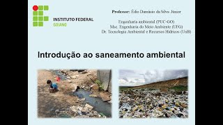 Introdução ao saneamento ambiental [upl. by Rfinnej]