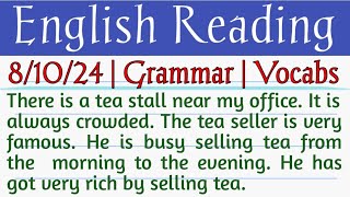 81024 Newspaper Reading  Newspaper Reading  English Reading  English Story  The Hindu 81024 [upl. by Rangel]