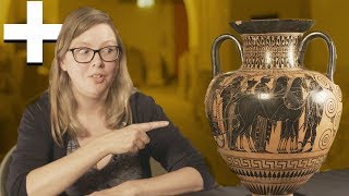 Greek pots have Bsides and The Ajax and Achilles Bside is a banger  CuratorsCorner [upl. by Attenwahs]