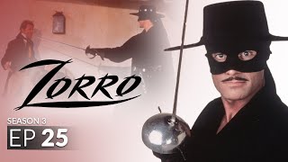 ZORRO 1990  S3 EP25  Full Episode 25  THE WORD [upl. by Atsyrt]