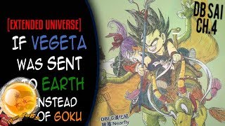 Comic Dub  If Vegeta Was Sent To Earth  DB Sai Ch 4  Dragon Ball Fan Manga [upl. by Nyladnohr]