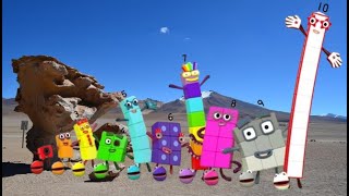 Numberblocks ASMR  Looking For Numberblocks Alphablocks in Rainbow Waterfall supreme Unexpected [upl. by Roi937]