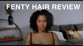 DOES FENTY HAIR WORKS ON NATURAL COILY HAIR FENTY SHAMPOO amp DEEP CONDITIONER REVIEW [upl. by Notlok]