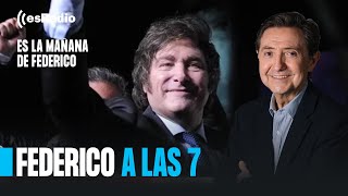 Federico a las 7 Victoria contundente de MIlei en Argentina [upl. by Eugen667]