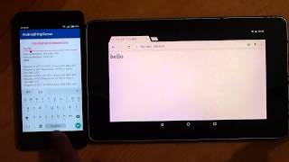 Simple HTTP server running on Android [upl. by Imeka943]