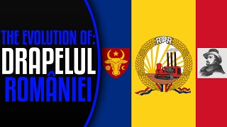 Evoluția Drapelului României [upl. by Amuh]