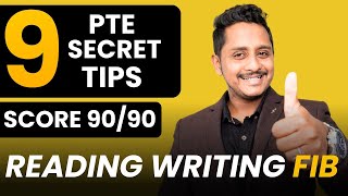 9 Secret Tips to Score 9090  PTE Reading Writing Fill in the Blanks  Skills PTE Academic [upl. by Goto]