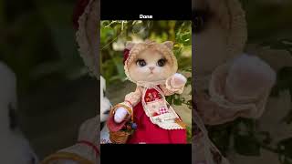 OMG Needle Felted Cat Fairy Lady  Needle Felting ASMR  Needle Felting Cats [upl. by Paddy]