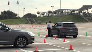 2017 Audi Q7 being tested right up against BMW X5 xdrive [upl. by Alial720]