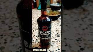 Bacardi Black RumDaru ka statusDaru lovers status shorts shortsfeed whiskey darulovers [upl. by Avera]