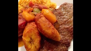 Bistec Empanizado quotBreaded Steakquot  Cuban With A Twist  Episode 1 [upl. by Grory173]