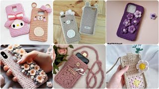 Crochet Mobile phone cover ideasCrochet Phone case designs for beginners [upl. by Rebba214]