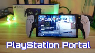 PlayStation Portal is HERE  Unboxing Setup First LOOK [upl. by Aihsirt]