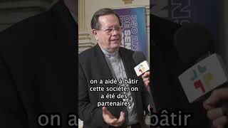 Le Cardinal Lacroix nous parle des fêtes du 350e de lÉglise catholilque de Québec 1 de 2 [upl. by Nnayecats]