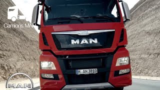 Camion MAN TGX D38  MAN Truck amp Bus France [upl. by Ahsienor]