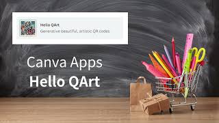 Hello QArt a Canva App for making AIGC QR code [upl. by Cirri]