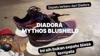 Diadora Mythos Blushield ini bukan sepatu biasa ternyata banyak technologinya…simak guys [upl. by Tempa]