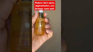 PONDS vitamin c serum review ponds vitaminc shorts acnescars blemishfreeskin vitamincskincare [upl. by Jocelyn80]