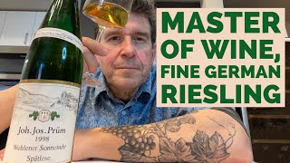 Master of Wine Discusses GERMAN RIESLING [upl. by Aggappe]