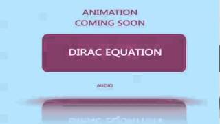 Dirac Equation [upl. by Kowtko16]