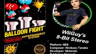 Balloon Fight NES Soundtrack  8BitStereo [upl. by Frasier]