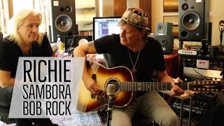 Richie Sambora amp Bob Rock with Norm at Richies Home Studio  Normans Rare Guitars [upl. by Parshall82]