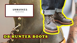 Unmarked Boots Review DB Hunter Boots [upl. by Merrel]