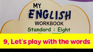 my English workbook standard 8 lets play with the words [upl. by Walt]