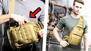 TOP 10 Best EDC Tactical Sling Bags That Are Next Level [upl. by Mcgray189]