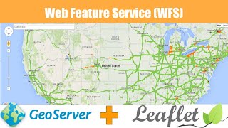 Web Features Service WFS crash course  GeoServer with Leaflet  Tekson [upl. by Nomor71]