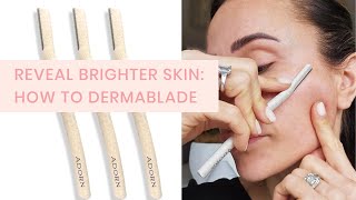 How To Dermablade Your Face [upl. by Ario478]