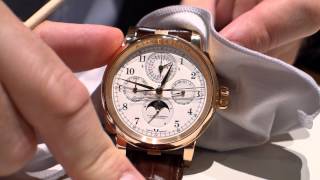 Lange Grand Complication chronograph and foudroyante explained by Anthony de Haas in German [upl. by Emera]