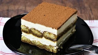 Tiramisu No Eggs No Mascarpone Cheese  STEP by STEP Recipe [upl. by Viguerie]