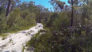 Mitsubishi ASX 4x4 on soft sand track [upl. by Adiana569]