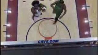 Delonte West Drains the Wild Three At the Buzzer [upl. by Bryna]